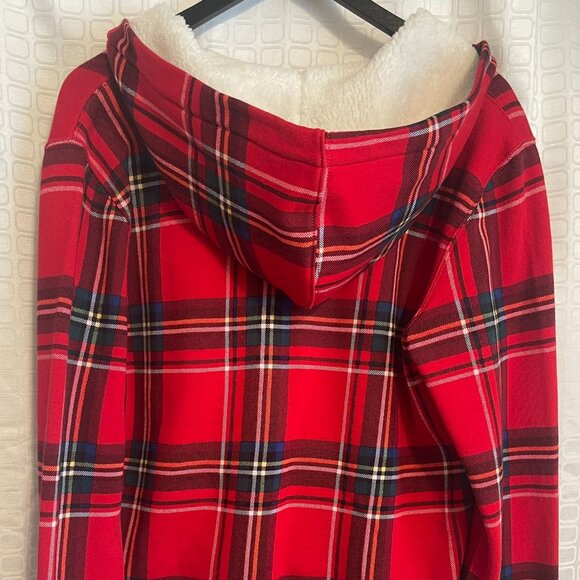 Polo By Ralph Lauren Plaid Full-Zip Fleece Hoodie - Picture 3 of 5